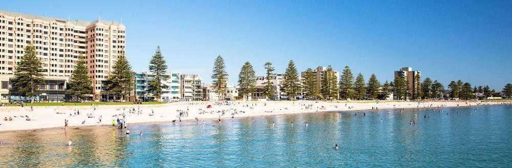 Cityviews @ Glenelg * Pool/Beach * Free Parking * Apartment Luaran gambar